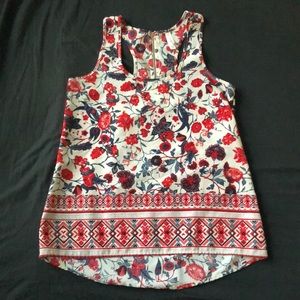 Floral Tank XS